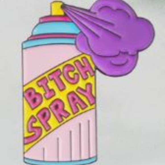 Jewelry - Bitch Spray Pin Brooch